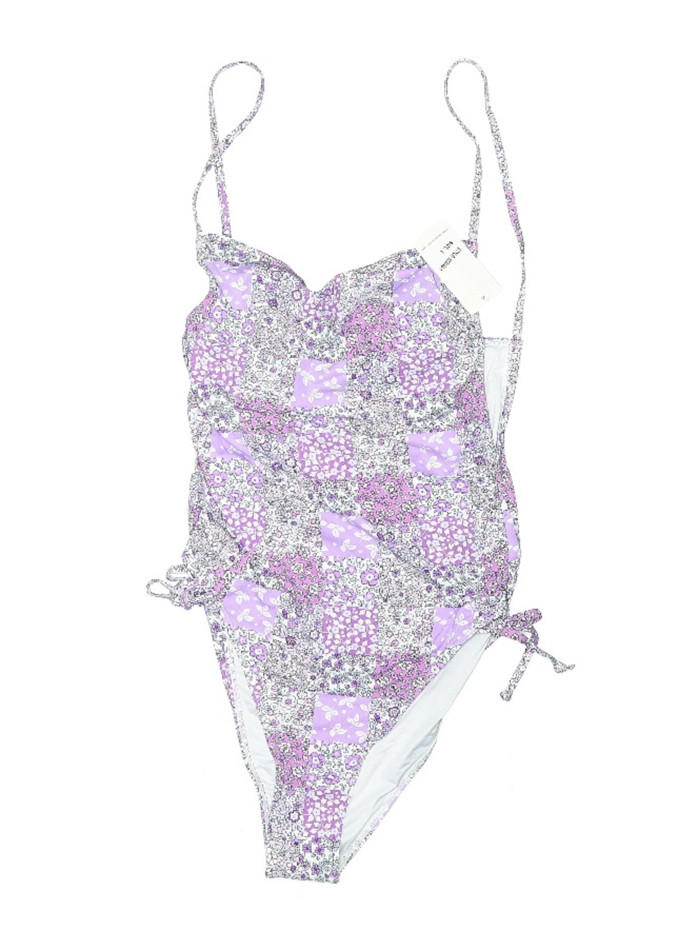 Beach Joy Paisley Patchwork Swimsuit Size L NWT